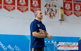 erdas panagiotis volleyball coach ermis patras